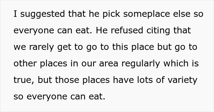 Wife Doesn't Attend Her Husband's Promotion Dinner All Because Of Her Picky Eating, The Internet Gives Her A Wake-Up Call Wife Doesn't Attend Her Husband's Promotion Dinner All Because Of Her Picky Eating, The Internet Gives Her A Wake-Up Call
