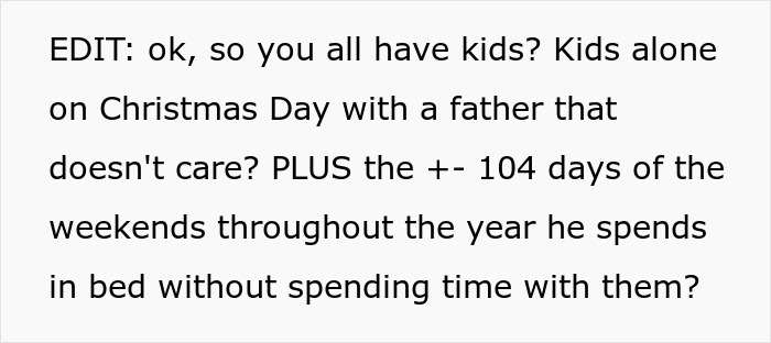 People Online Call This Woman The Jerk For Critiquing Her Husband Who Decided To Take A Nap On Christmas Day People Online Call This Woman The Jerk For Critiquing Her Husband Who Decided To Take A Nap On Christmas Day