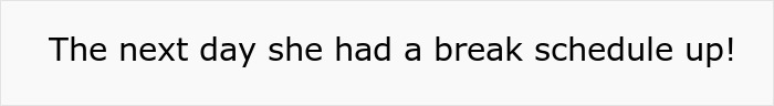 Cafeteria Worker Teaches Toxic Manager A Lesson By Maliciously Complying With Their Chaotic Break Schedule Cafeteria Worker Teaches Toxic Manager A Lesson By Maliciously Complying With Their Chaotic Break Schedule