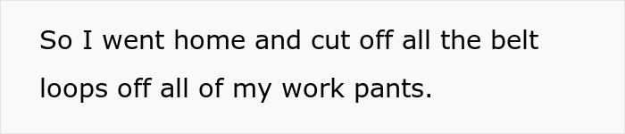 Restaurant Employee Alters Uniform To Comply With The Dress Code And Teach Her Misogynistic Manager A Lesson Restaurant Employee Alters Uniform To Comply With The Dress Code And Teach Her Misogynistic Manager A Lesson