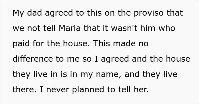 “She Was Shocked”: Woman’s Stepmom Tries To Kick Her Out, Not Knowing The Stepdaughter Actually Owns The House “She Was Shocked”: Woman’s Stepmom Tries To Kick Her Out, Not Knowing The Stepdaughter Actually Owns The House