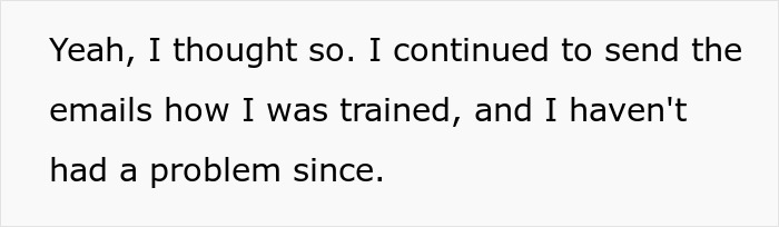 "Oh, You Want Individual Emails? You Got It": Woman Teaches A Passive-Aggressive Coworker A Lesson On Email Etiquette "Oh, You Want Individual Emails? You Got It": Woman Teaches A Passive-Aggressive Coworker A Lesson On Email Etiquette
