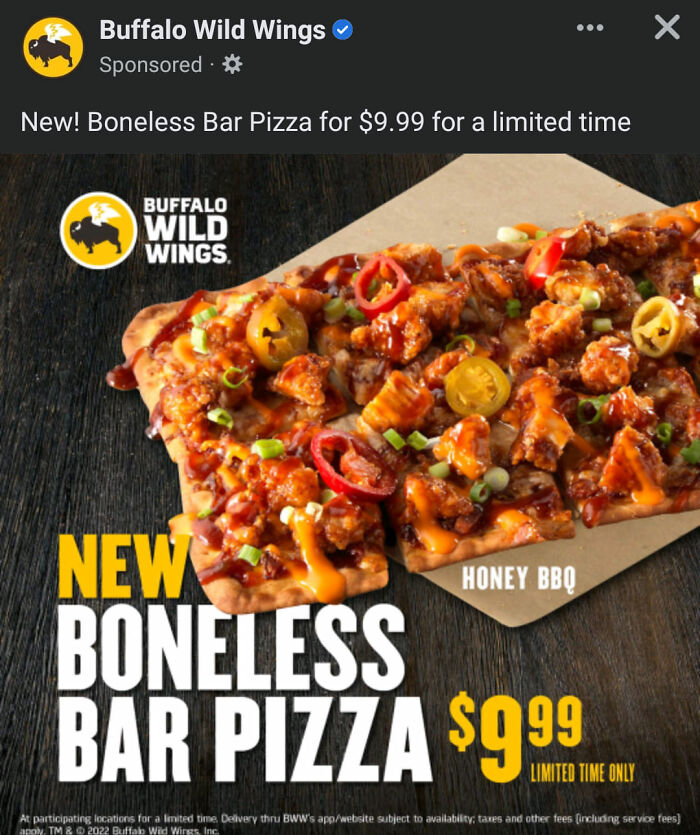 Boneless Pizza?