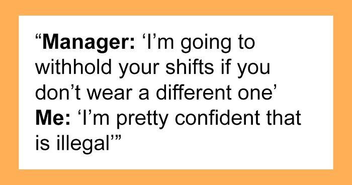 Boss Thinks Employee’s Name Tag Isn’t His Real Name, Tries To Punish Him For It