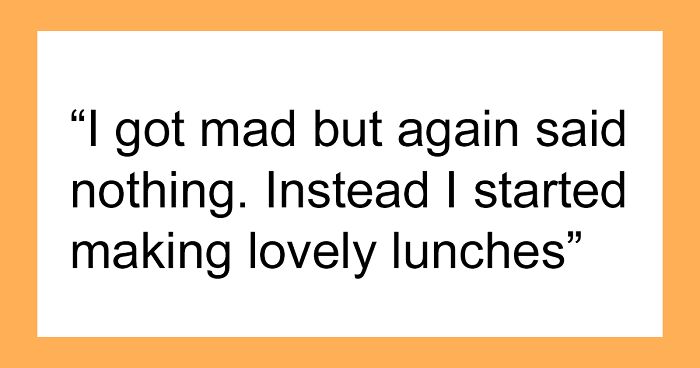 Jealous Boss Tells Employee He’s No Longer Allowed To Bring In “Elaborate Lunches”