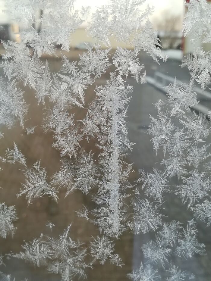 At Work...frost On The Window