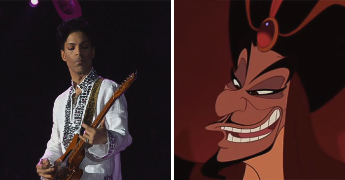 Jafar From Aladdin and similar looking Prince!