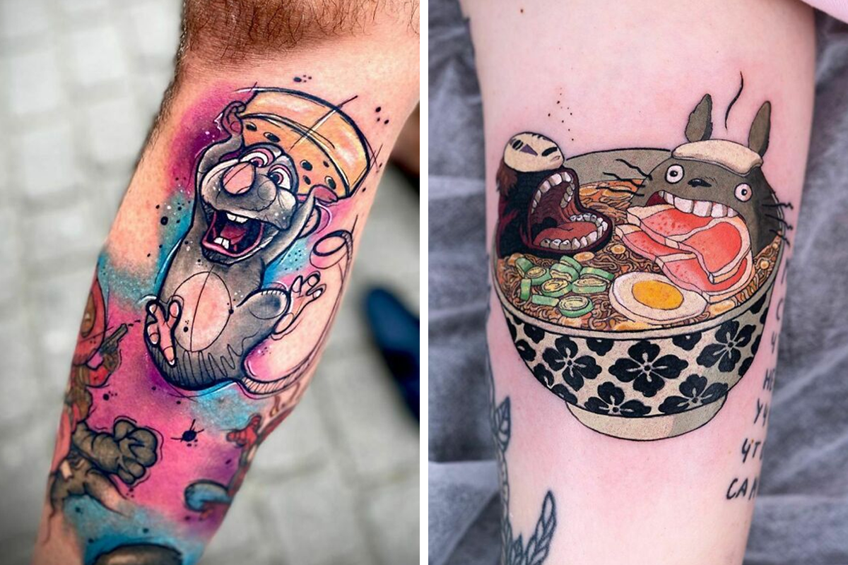 130 Cartoon Tattoo Ideas Inspired By All-Time Favorite Animated Shows
