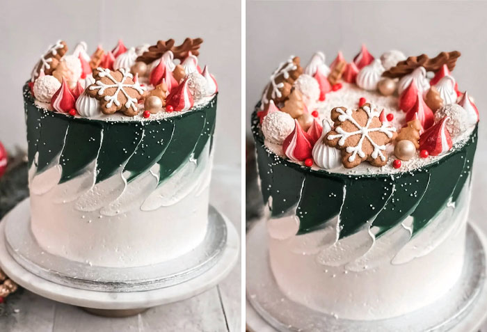 Tasty Christmas Cake