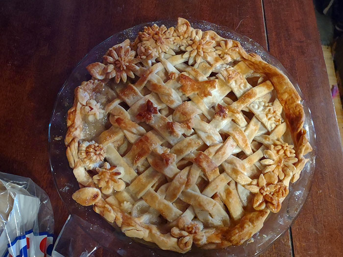 Made An Apple Pie For Christmas, Wanted Someone To See It