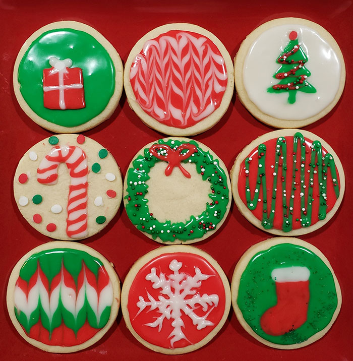Home-Made Christmas Sugar Cookies