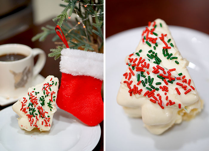 Since They Are Always Sold Out, I Decided To Make My Own Little Debbie Christmas Tree Cakes. Happy Holidays Everyone