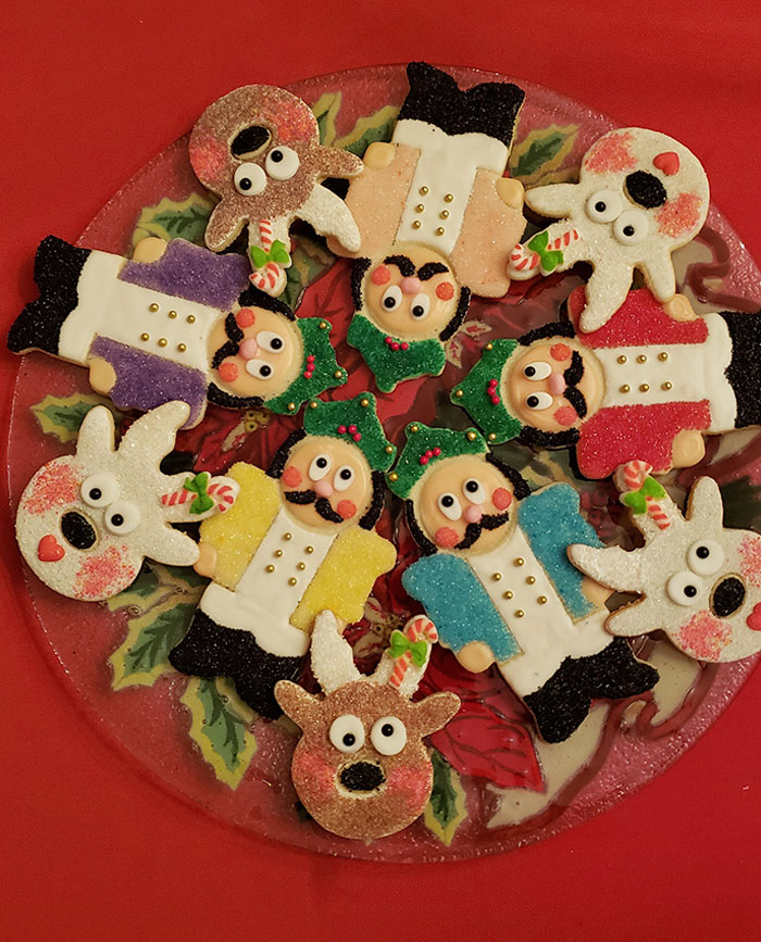 My Mom's Hand-Painted Christmas Cookies