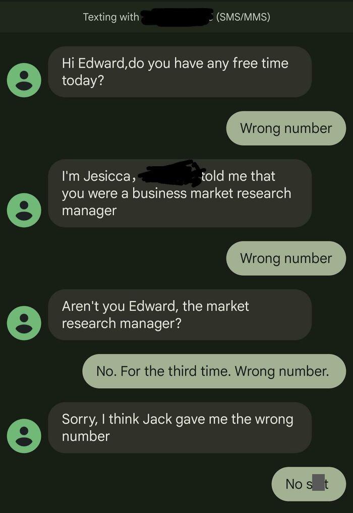 Wrong. Number