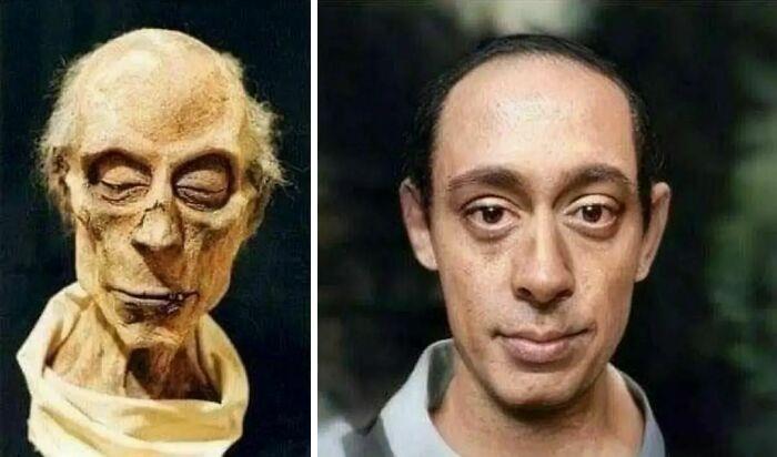 Artificial Intelligence Reconstruction Of Ramses II (1,303 - 1,213 Bc) Based On The Photos Of His Mummified Remains