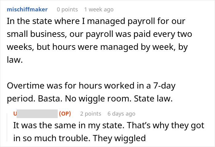 Employee Pretends To Have Accepted Boss's Explanation Of Why They Weren't Paying Him Overtime, Calls US Department Of Labor