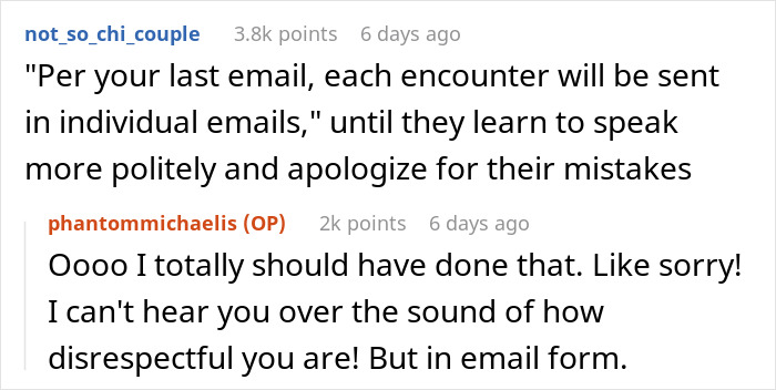 "Oh, You Want Individual Emails? You Got It": Woman Teaches A Passive-Aggressive Coworker A Lesson On Email Etiquette "Oh, You Want Individual Emails? You Got It": Woman Teaches A Passive-Aggressive Coworker A Lesson On Email Etiquette
