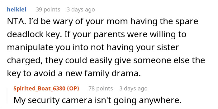 “Am I A Jerk For Making My Parents Choose Between My Sister Going To Jail Or Replacing My Car With Their Vacation Money” “Am I A Jerk For Making My Parents Choose Between My Sister Going To Jail Or Replacing My Car With Their Vacation Money”