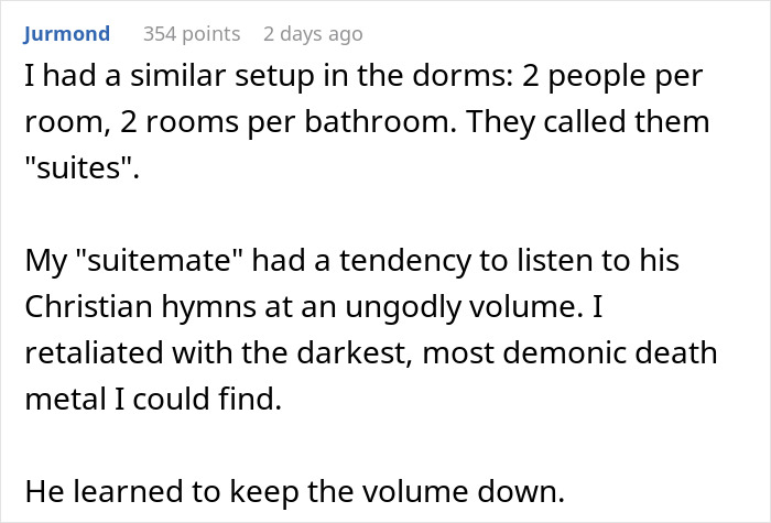 Woman Is Disgusted With Roommate's Inappropriate Joke, Decides To Teach Him A Hilarious Lesson