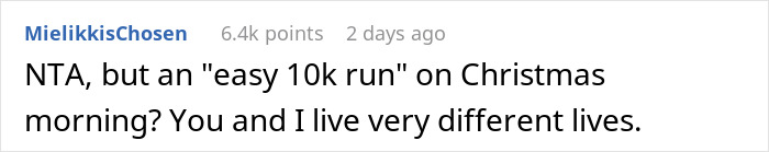 Mom Refuses To Cancel Family Christmas Hike For Son’s “Out Of Shape” Girlfriend Mom Refuses To Cancel Family Christmas Hike For Son’s “Out Of Shape” Girlfriend