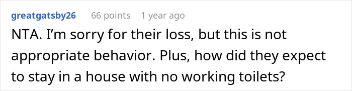 "You’re Throwing Us Out?": Woman Throws Out Her Husband's Brother And His Two Kids From Her Home After They Broke All The Toilets "You’re Throwing Us Out?": Woman Throws Out Her Husband's Brother And His Two Kids From Her Home After They Broke All The Toilets