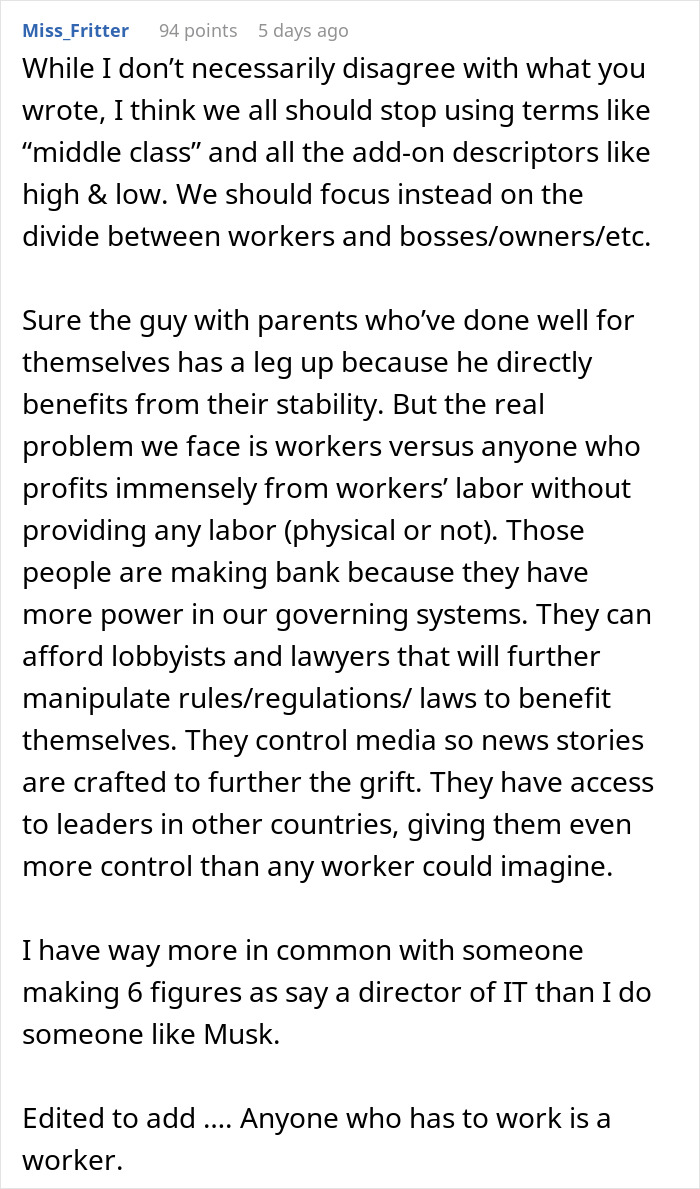 Eye-Opening Online Thread Talks About Rich People And The Idea That They're "Self-Made" Eye-Opening Online Thread Talks About Rich People And The Idea That They're "Self-Made"