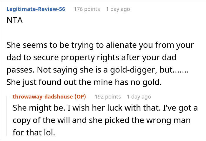 “She Was Shocked”: Woman’s Stepmom Tries To Kick Her Out, Not Knowing The Stepdaughter Actually Owns The House “She Was Shocked”: Woman’s Stepmom Tries To Kick Her Out, Not Knowing The Stepdaughter Actually Owns The House