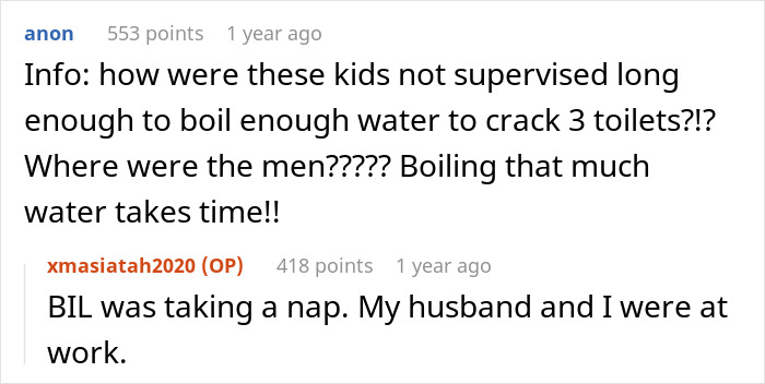 "You’re Throwing Us Out?": Woman Throws Out Her Husband's Brother And His Two Kids From Her Home After They Broke All The Toilets "You’re Throwing Us Out?": Woman Throws Out Her Husband's Brother And His Two Kids From Her Home After They Broke All The Toilets