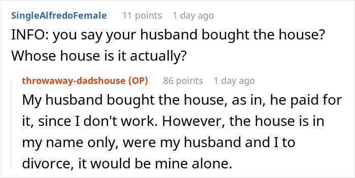 “She Was Shocked”: Woman’s Stepmom Tries To Kick Her Out, Not Knowing The Stepdaughter Actually Owns The House “She Was Shocked”: Woman’s Stepmom Tries To Kick Her Out, Not Knowing The Stepdaughter Actually Owns The House