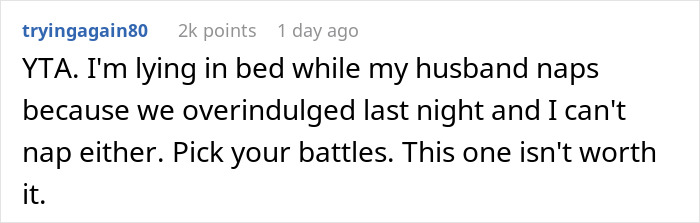 People Online Call This Woman The Jerk For Critiquing Her Husband Who Decided To Take A Nap On Christmas Day People Online Call This Woman The Jerk For Critiquing Her Husband Who Decided To Take A Nap On Christmas Day