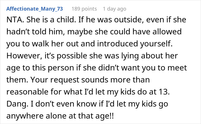 Dad Catches 13 Y.O. Daughter Lying After She Fails To Introduce Her Date, Tells Her To Text Him And Call It Off Dad Catches 13 Y.O. Daughter Lying After She Fails To Introduce Her Date, Tells Her To Text Him And Call It Off