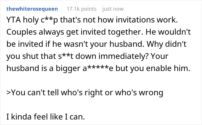 Man Wants A Personal Invitation To Christmas At In-Laws, Gets Himself And His Wife Uninvited And Tries To Put The Blame On Her Man Wants A Personal Invitation To Christmas At In-Laws, Gets Himself And His Wife Uninvited And Tries To Put The Blame On Her