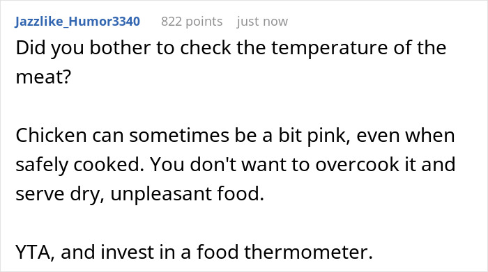 Dad Gets Bashed Online For Refusing To Serve Wife’s Undercooked Chicken To Kids Dad Gets Bashed Online For Refusing To Serve Wife’s Undercooked Chicken To Kids