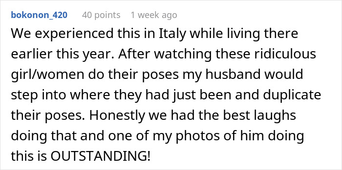 Person Has Had Enough Of Influencers Treating Public Spaces Like Their Private Studio, Dedicates Vacation To Ruining Their Photos Person Has Had Enough Of Influencers Treating Public Spaces Like Their Private Studio, Dedicates Vacation To Ruining Their Photos