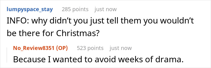 “Am I A Jerk For Skipping Christmas With My Parents Since They Won’t Treat Me Like An Adult?”