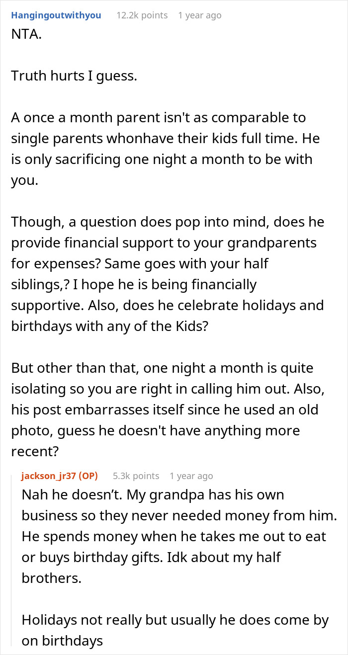 Man Posts About The “Sacrifices” Of Being A Single Parent, In Return His Son Publicly Acknowledges Their Lack Of Contact Man Posts About The “Sacrifices” Of Being A Single Parent, In Return His Son Publicly Acknowledges Their Lack Of Contact