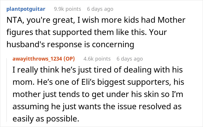 Mom Has The Perfect Response For MIL After She Calls Her Stepson's Eyeshadow Ridiculous, Drama Ensues Mom Has The Perfect Response For MIL After She Calls Her Stepson's Eyeshadow Ridiculous, Drama Ensues