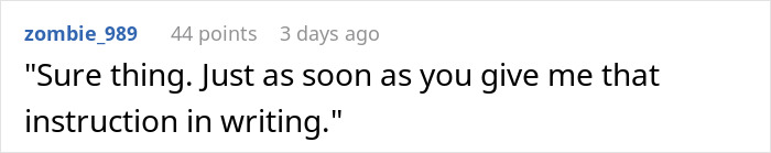 “Sure, You’re The Boss”: Supervisor Insists Worker Increase Machine Speed Above Its Limits, Regrets It Within Minutes “Sure, You’re The Boss”: Supervisor Insists Worker Increase Machine Speed Above Its Limits, Regrets It Within Minutes