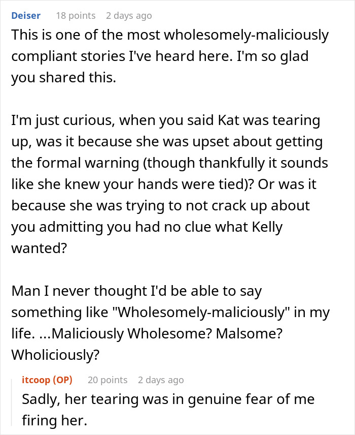 HR Wants Pregnant Woman To Wear Clothes From Maternity Store Only, Regrets It After This Manager Shows How Dumb It Really Is HR Wants Pregnant Woman To Wear Clothes From Maternity Store Only, Regrets It After This Manager Shows How Dumb It Really Is