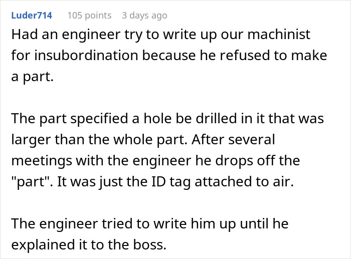 “Sure, You’re The Boss”: Supervisor Insists Worker Increase Machine Speed Above Its Limits, Regrets It Within Minutes “Sure, You’re The Boss”: Supervisor Insists Worker Increase Machine Speed Above Its Limits, Regrets It Within Minutes