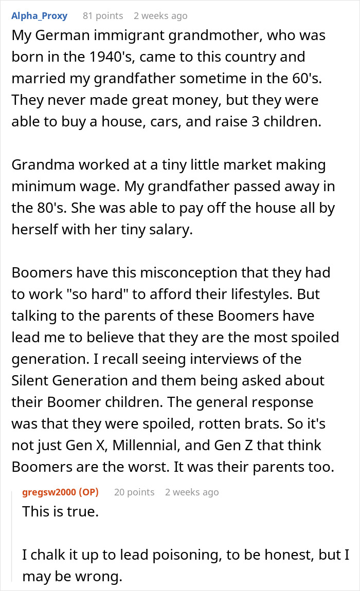 "Don't Let Boomers Lie To You": Guy Exposes The Truth About The Life That The 'Silent Generation' Had