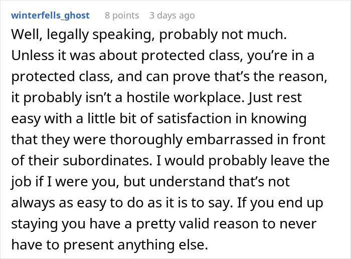 Woman Sees Supervisor Write Mean Things About Her Presentation On A Call, Calls Them Out Woman Sees Supervisor Write Mean Things About Her Presentation On A Call, Calls Them Out