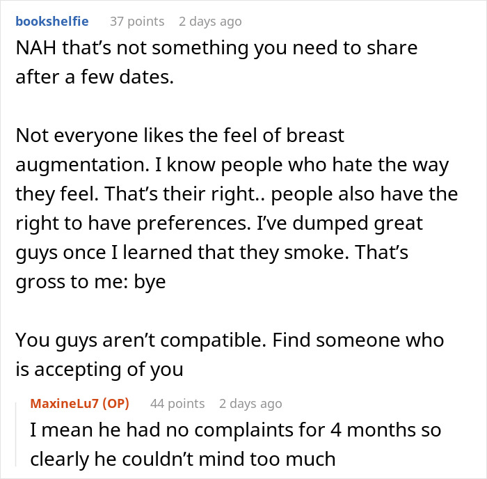 Woman Breaks Up With Her Boyfriend After Being Together For 4 Months As He Throws A Fit Over Her Undisclosed Plastic Surgeries Woman Breaks Up With Her Boyfriend After Being Together For 4 Months As He Throws A Fit Over Her Undisclosed Plastic Surgeries