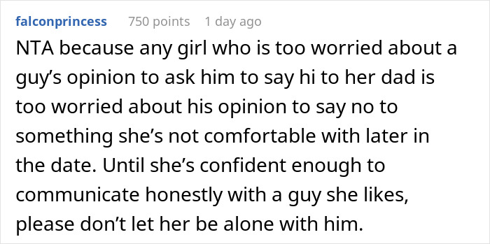Dad Catches 13 Y.O. Daughter Lying After She Fails To Introduce Her Date, Tells Her To Text Him And Call It Off Dad Catches 13 Y.O. Daughter Lying After She Fails To Introduce Her Date, Tells Her To Text Him And Call It Off