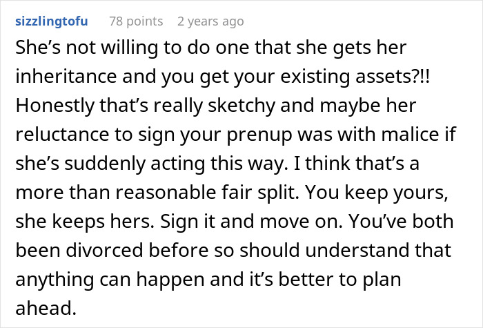 Man Turns To The Internet For Advice After Hypocritical Fiancée Turned Down His Prenup But Demanded He Sign Hers Man Turns To The Internet For Advice After Hypocritical Fiancée Turned Down His Prenup But Demanded He Sign Hers