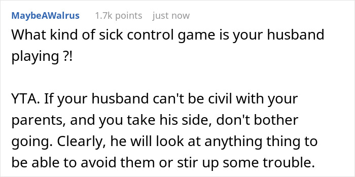 Man Wants A Personal Invitation To Christmas At In-Laws, Gets Himself And His Wife Uninvited And Tries To Put The Blame On Her Man Wants A Personal Invitation To Christmas At In-Laws, Gets Himself And His Wife Uninvited And Tries To Put The Blame On Her