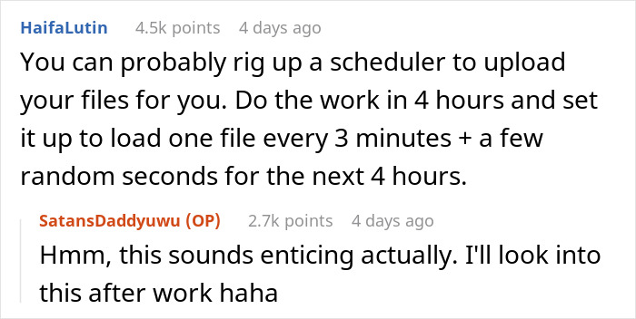 Efficient Employee Learns Boss Expects Him To Do 3 Times More Work Than His Colleagues, Finds A Genius Way To Simulate Working All Day