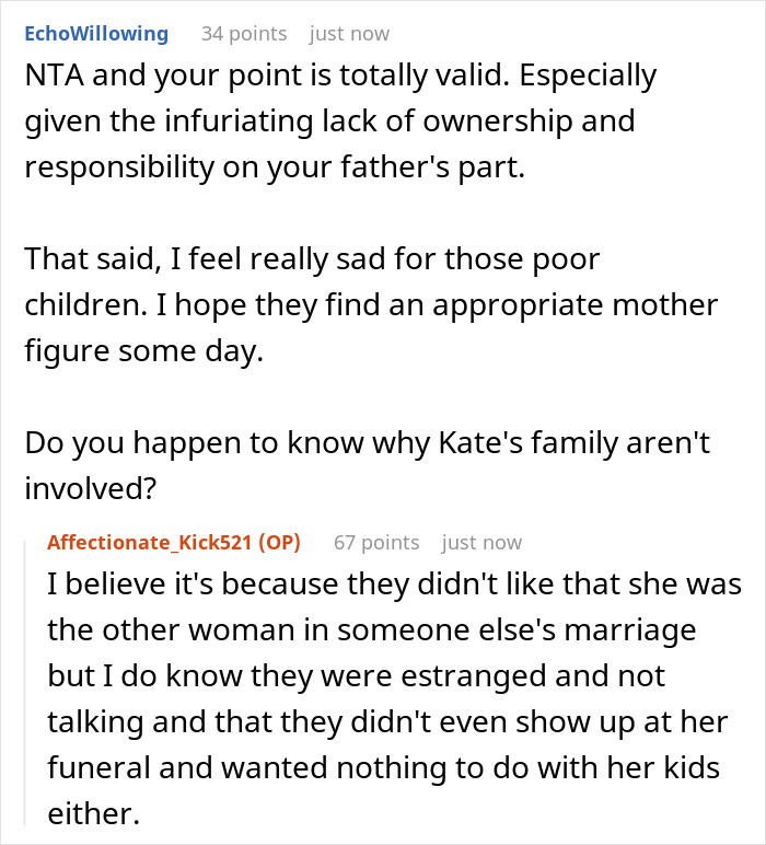 Guy Cheats On His Wife And Divorces Her, Expects Her To Mother His Kids From The Affair After His Second Wife’s Death