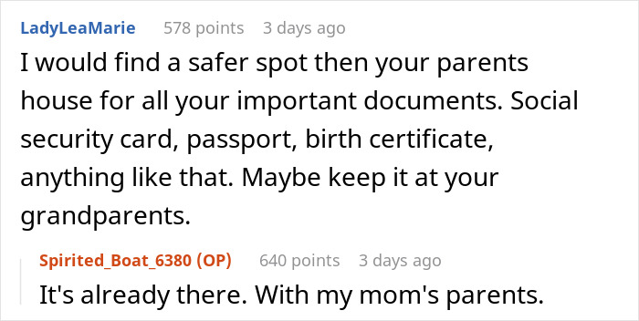 “Am I A Jerk For Making My Parents Choose Between My Sister Going To Jail Or Replacing My Car With Their Vacation Money” “Am I A Jerk For Making My Parents Choose Between My Sister Going To Jail Or Replacing My Car With Their Vacation Money”