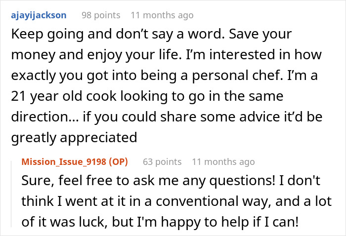 "I'm Worried That One Day They Will Find Out": Personal Chef To An Upper-Class Family Confesses About How They Really Cook Their Food "I'm Worried That One Day They Will Find Out": Personal Chef To An Upper-Class Family Confesses About How They Really Cook Their Food